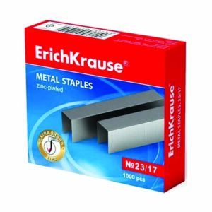 Agrafes Chromées 23/17 ErichKrause