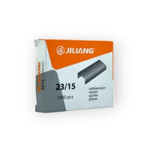 Boite de 1000 Agrafes Chromées Jiliang 23/15