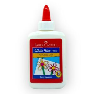 Bouteille de Colle Blanche Faber-Castell 100 ml