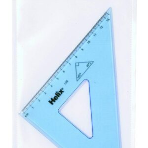 Equerre Transparent 21cm/45° Helix