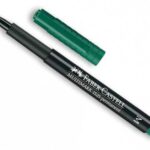 Feutre Vert Permanent M Faber