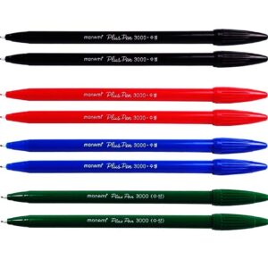 Marqueur Rouge Monami Plus Pen 3000
