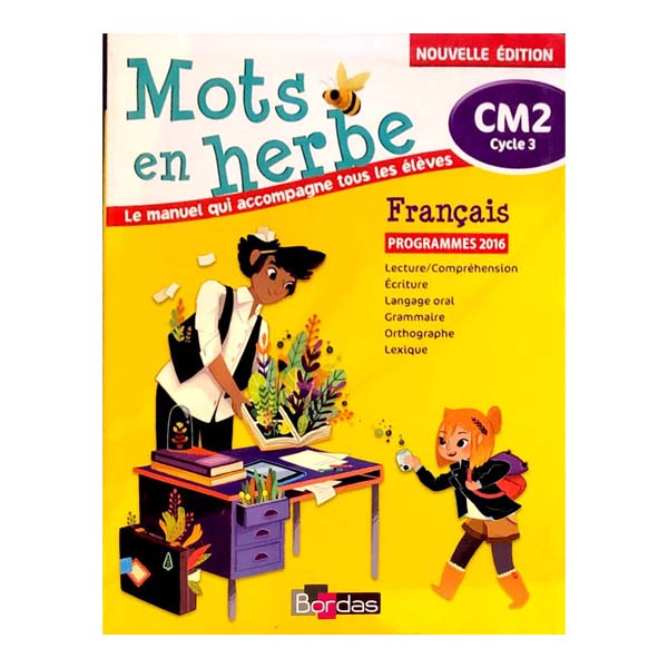 Mots en Herbe LIVRE CM2 5éme