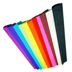 Papier Crépon en Couleur