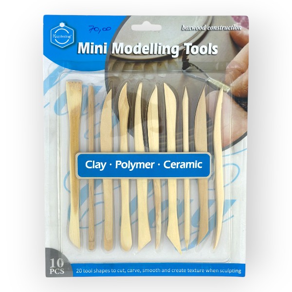 set_de_10_outils_mini_modelling_keep_smiling Set de 10 Outils Mini Modelling Keep Smiling