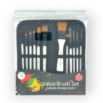Set de 12 Brushes Avec Trousse Keep Smiling