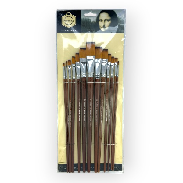 set_de_13_brushes_flat_n_6002_keep_smiling Set de 13 Brushes Flat N° 6002 Keep Smiling