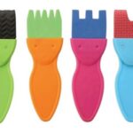 Set de 4 Flat Brush de peinture Mash mMalaw