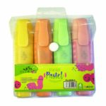 Set de 4 Fluorescents Pastel