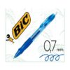Stylo Gel-ocity bleu 0.7 mm Bic