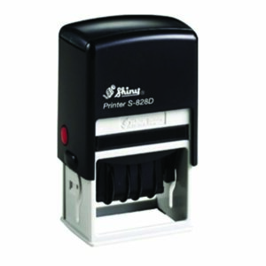 Cachet Dateur N°S-828D Shiny Noir