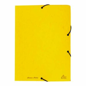 Chemise Cartonnée Jaune Sicla