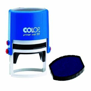 Cachet Oval N55 Colop Bleu