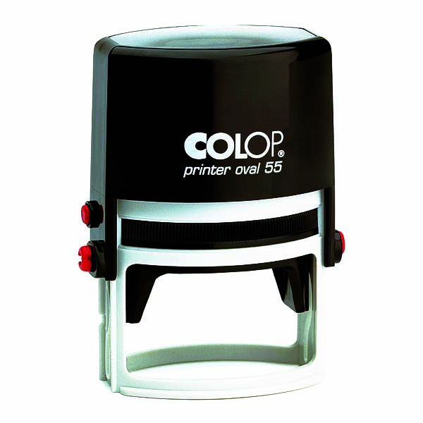 Cachet Oval N55 Colop Noir
