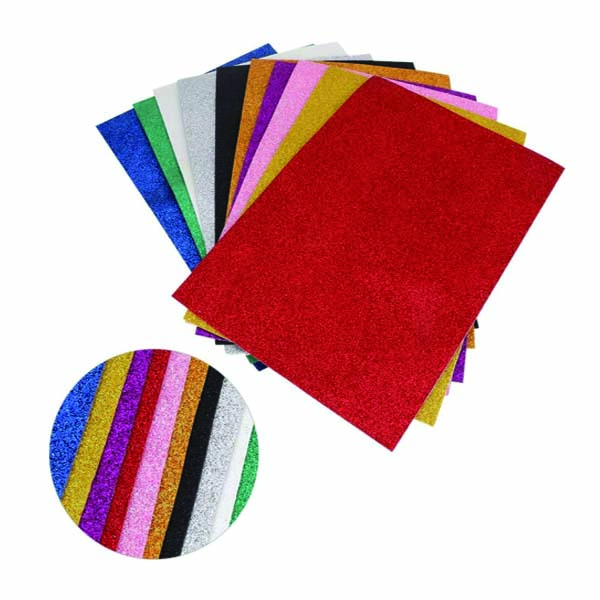 paquet_de_papier_mousse_glitter_20x30cm_accord Papier Mousse Glitter