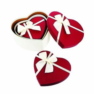 Boite Coeur de 3 pièces