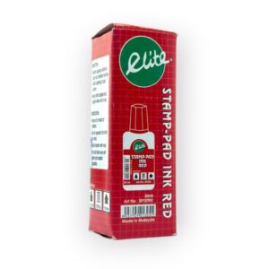 Encre à Tampon Rouge Elite