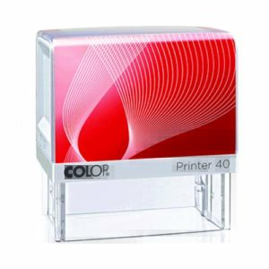 Cachet N° 40 Colop Blanc
