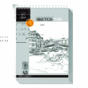Sketch Book Spiral A5 160grs Sketch Pad