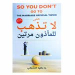 حتى لا تذهب للمأذون مرتين فكر