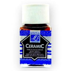 Bouteille de Peinture Ceramic en marron LEFRANC&BOURGEOIS 50ml