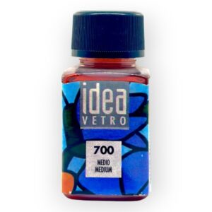 Bouteille de Peinture Medium Verre et Plastique 60ml Idea Vetro