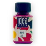 Bouteille de Peinture Tissus Rose 60ml Idea Stoffa