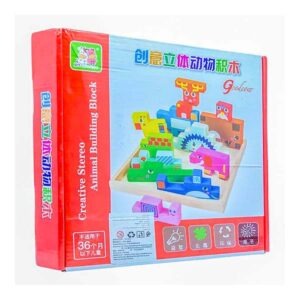 creative stereo animal building block