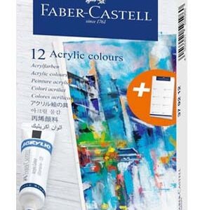 Set de 12 Tubes Acrylic de peinture 20ML