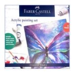 Set de 18 tubes peinture Acrylique Faber Castell