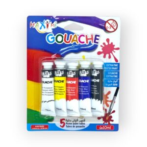 Set de 5 Tubes de Guache 10ML Maxime