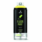 Spray Fluor Paint Yellow 400ML MTN