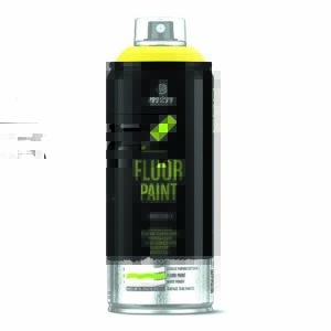 Spray Fluor Paint Yellow 400ML MTN