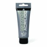Tube de Peinture Acrylic 200ml Gris Foncé Maimeri
