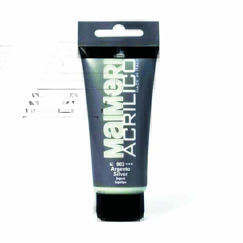 tube_de_peinture_acrylic_silver_200ml_maimeri-2 Tube de Peinture Acrylic Silver 200Ml Maimeri